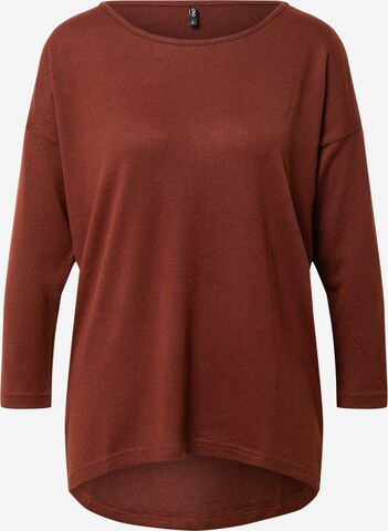 T-shirt 'ELCOS' ONLY en marron : devant