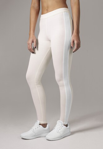 Urban Classics Skinny Leggings in Pink: predná strana