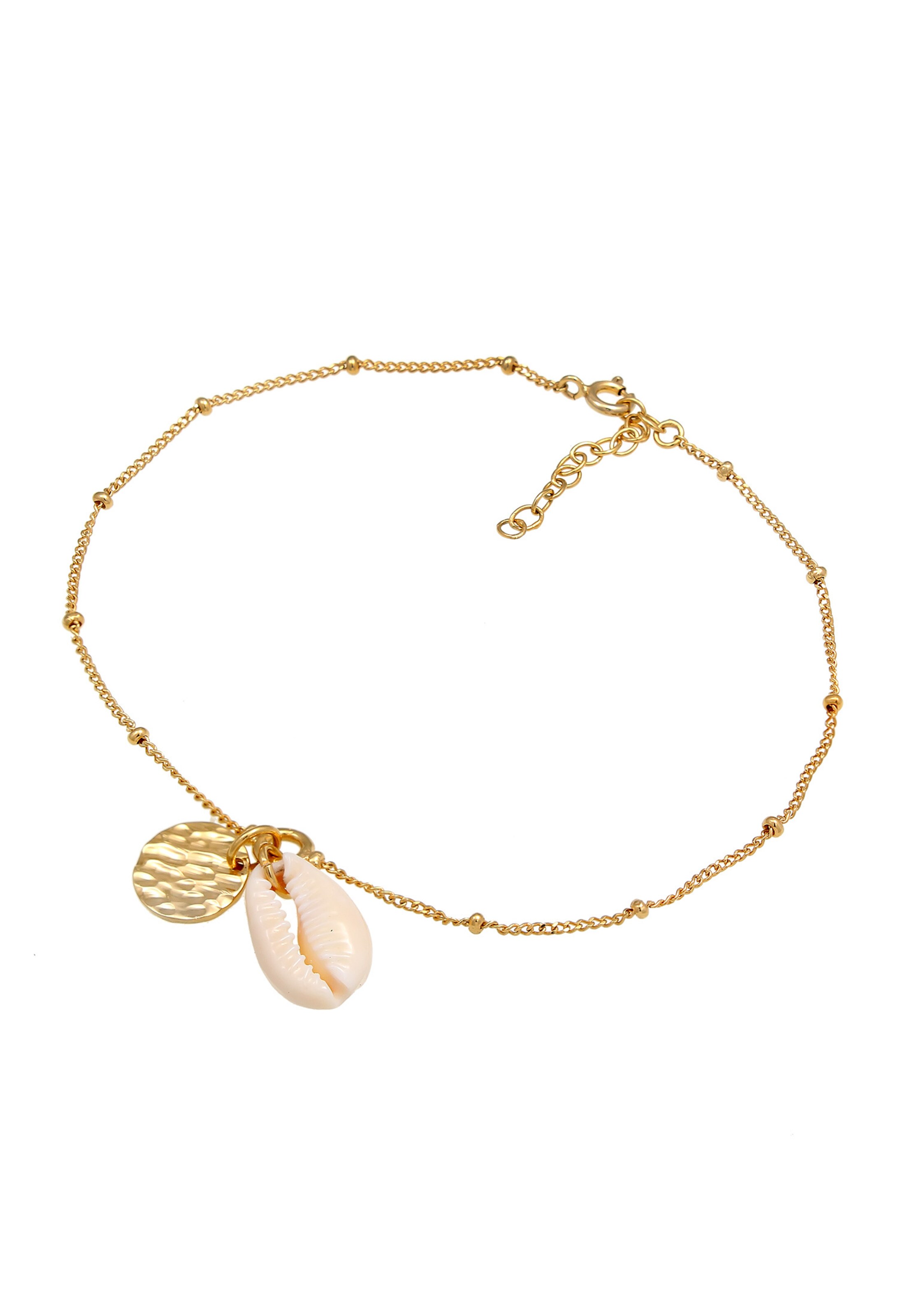 Bijoux de pied 'Kette Muschel' ELLI en or