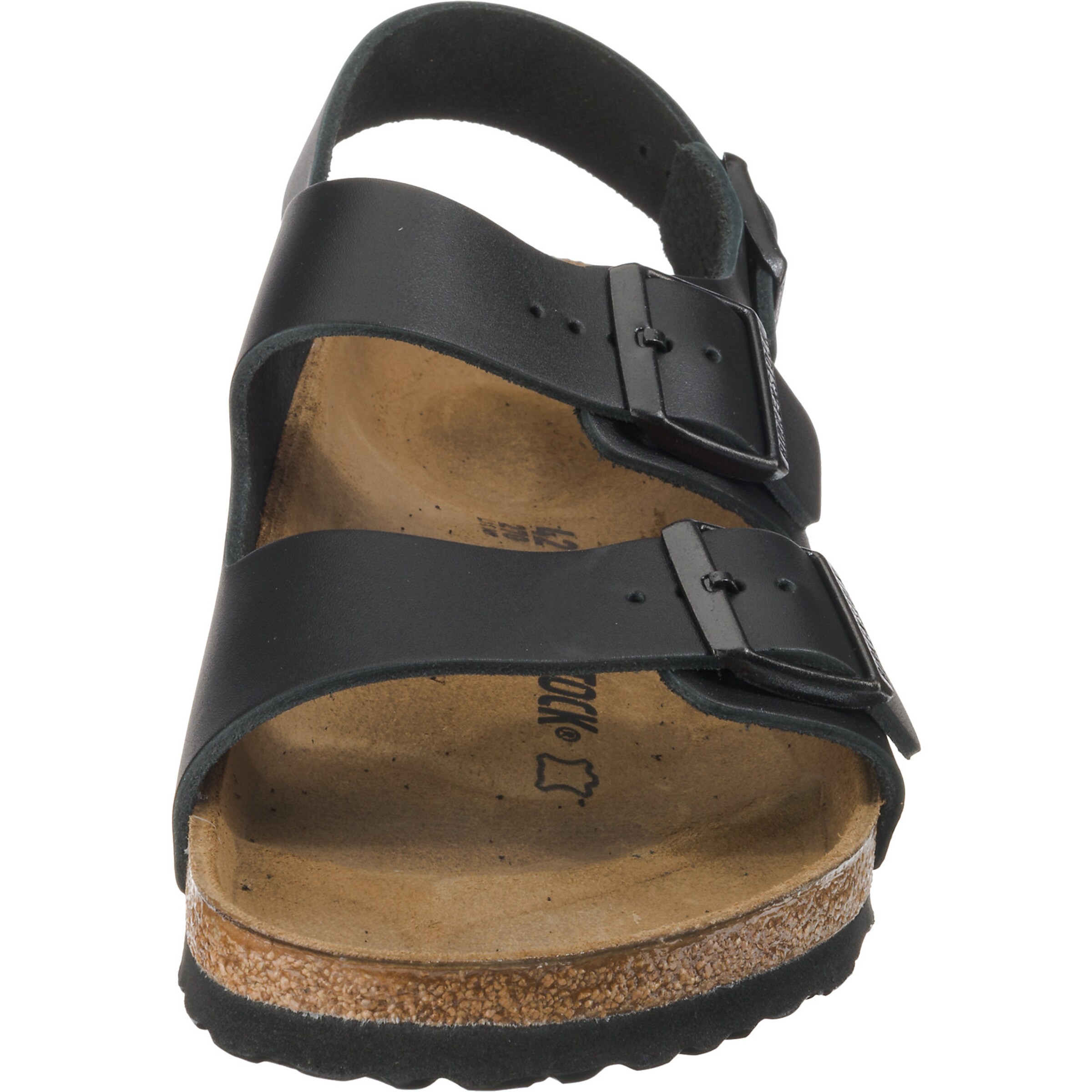 BIRKENSTOCK Sandály 'Milano' – černá
