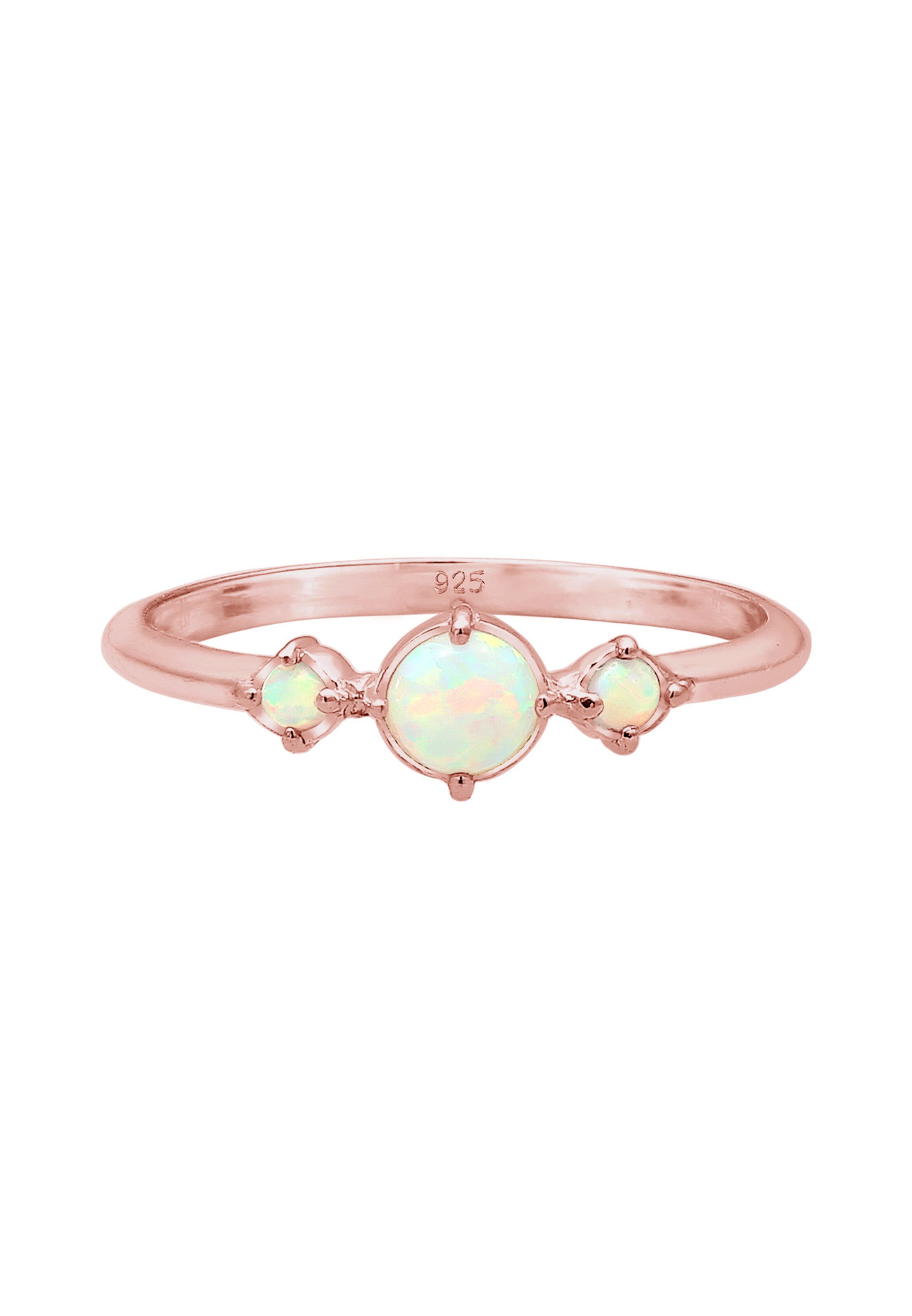 ELLI Ring 'Opal' in Goud