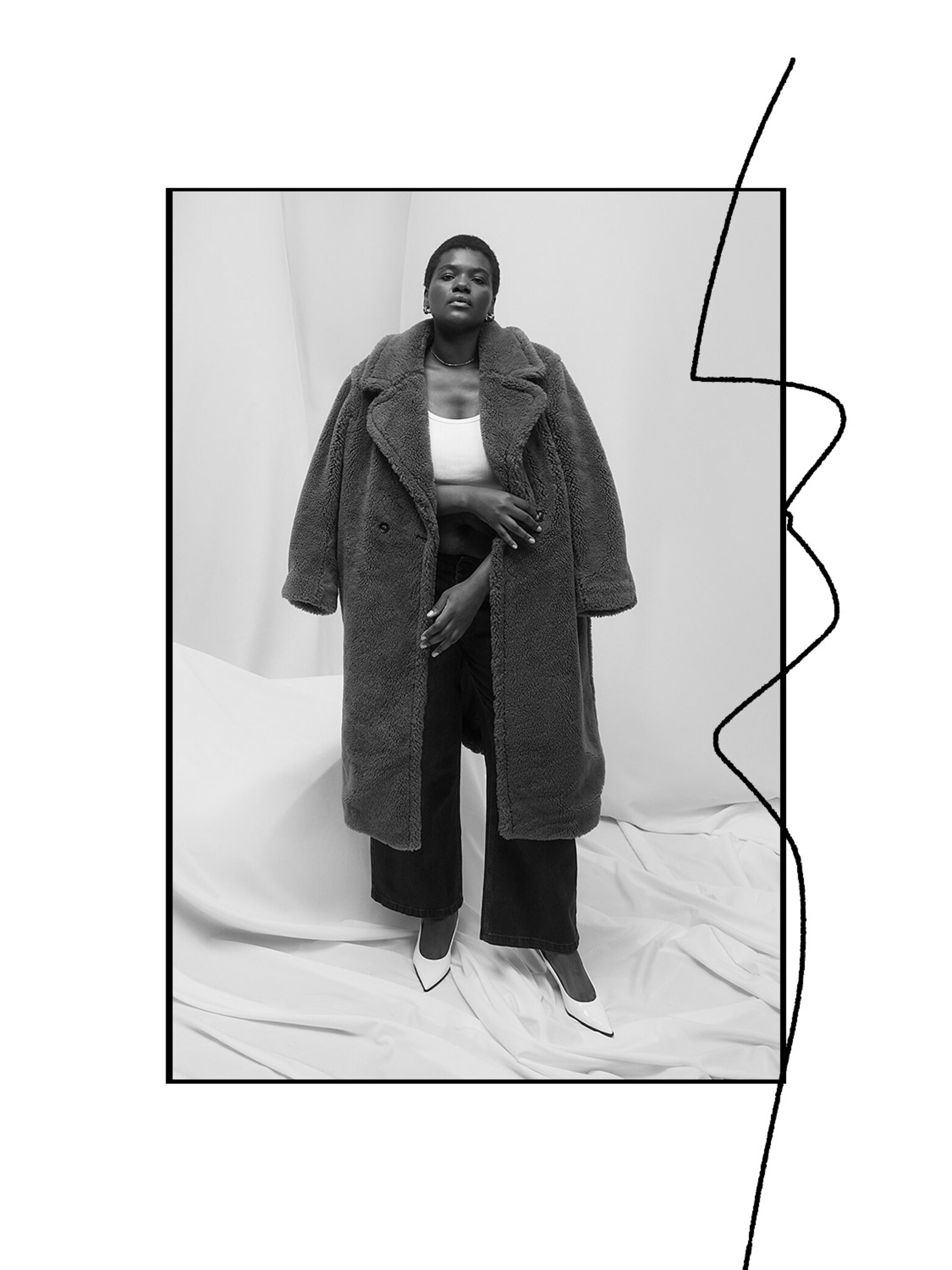 Fabiana Lima - Cozy Teddycoat Look