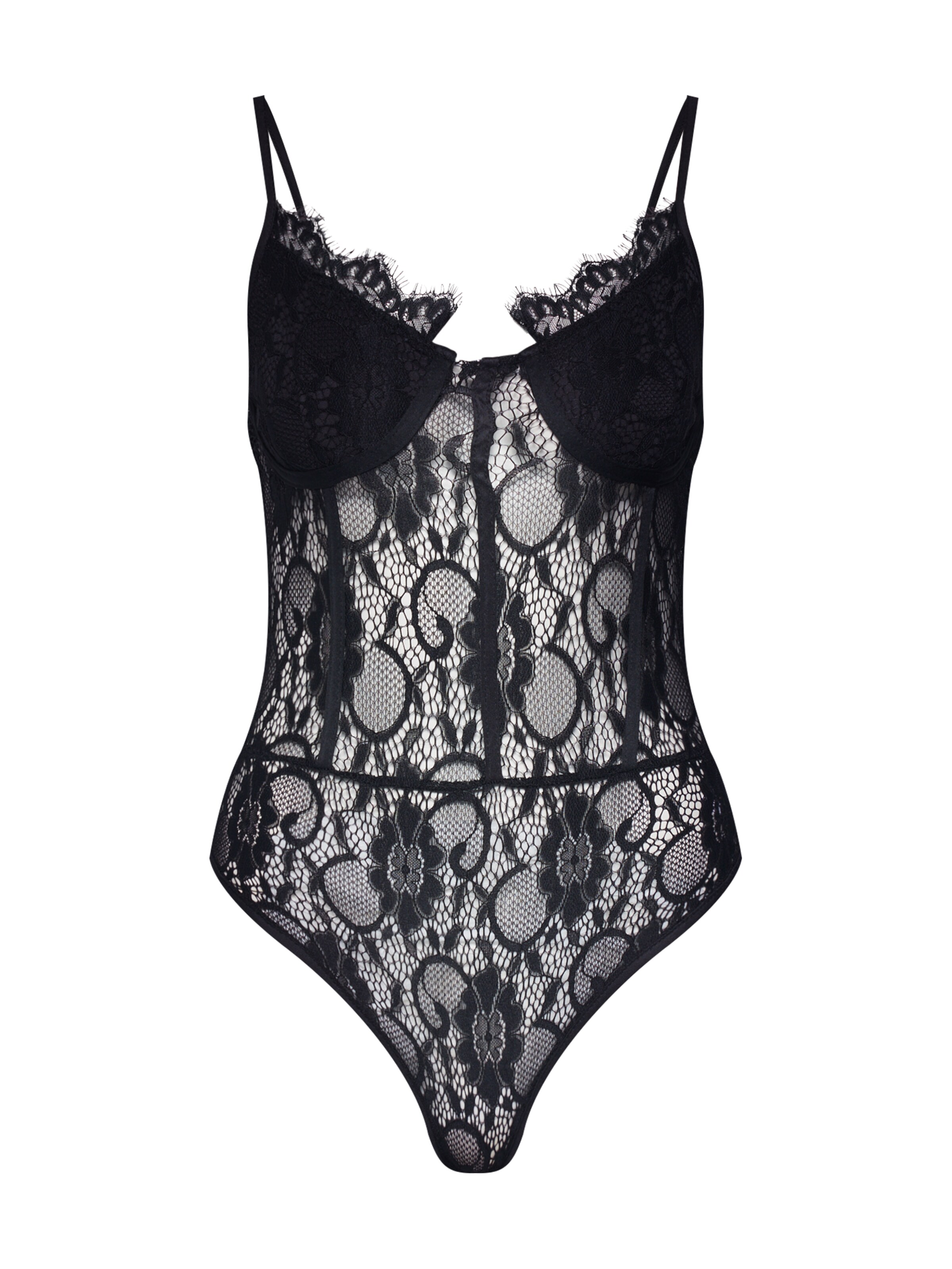 Missguided - Top in de kleur Zwart