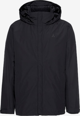 Schöffel Outdoor jacket 'Turin' in Black: front