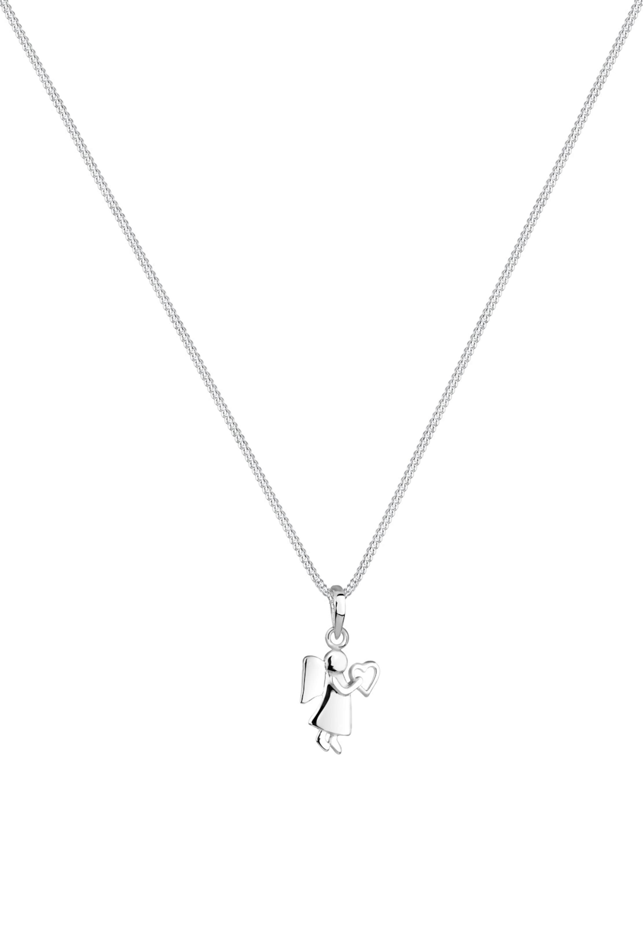 ELLI Necklace 'Engel' in Silver: front