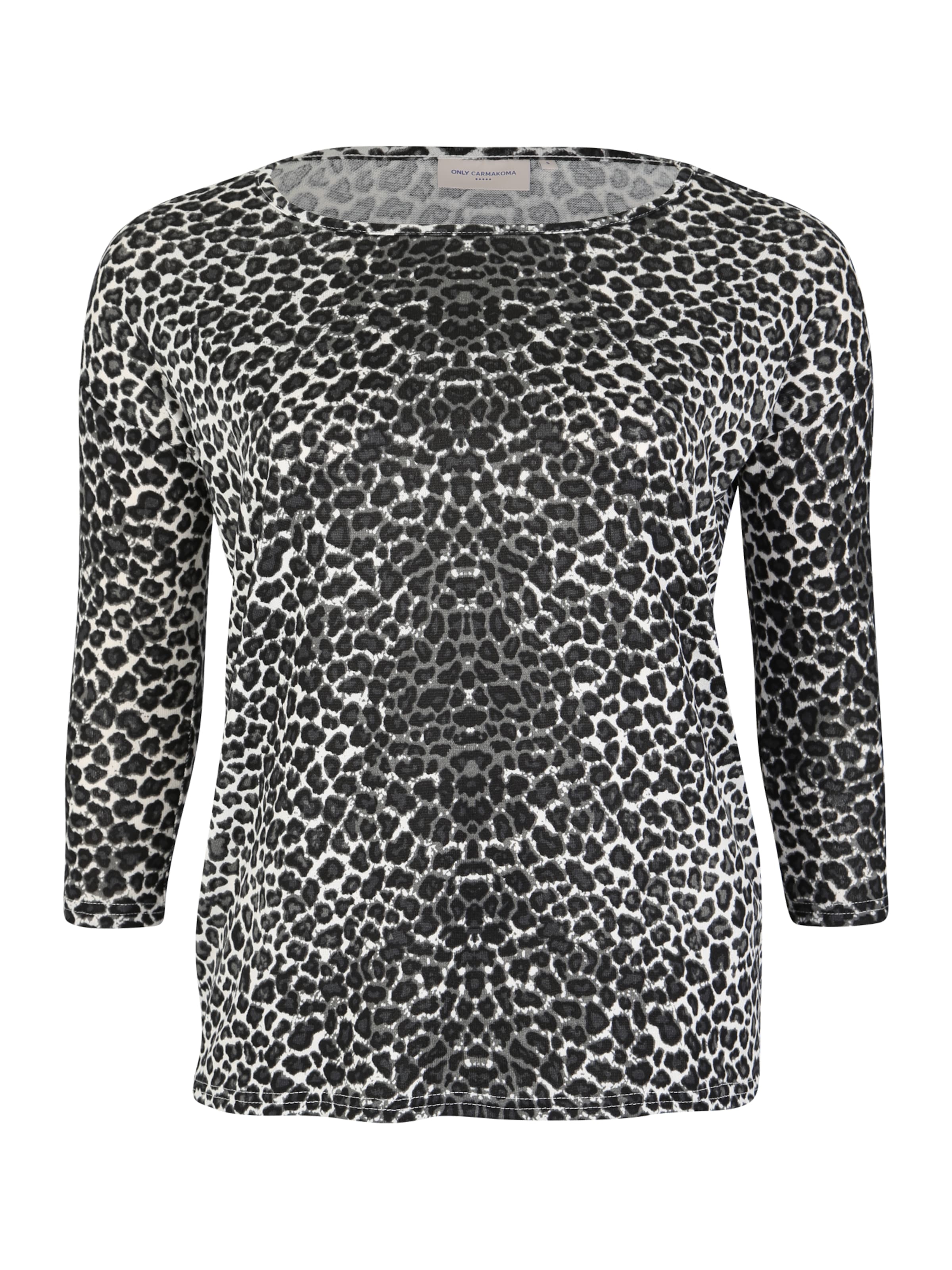 ONLY Carmakoma - Shirt 'ALBA' in de kleur Grijs gemêleerd