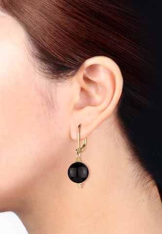 Boucles d'oreilles ELLI en noir