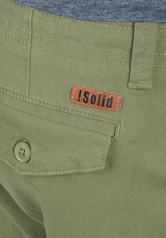Regular Pantalon chino 'Lagoa' !Solid en vert