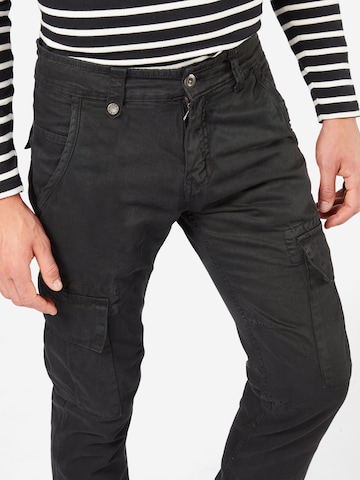 regular Pantaloni cargo 'Agent' di ALPHA INDUSTRIES in nero