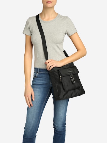 TOM TAILOR Crossbody Bag 'Rina' in Black