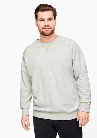 s.Oliver BLACK LABEL Sweatshirt in Weiß: predná strana