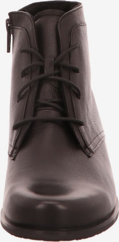 SEMLER Lace-Up Ankle Boots in Black