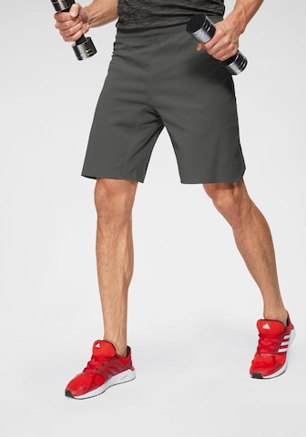 ADIDAS PERFORMANCE Regular Sporthose in Grau: Vorderseite
