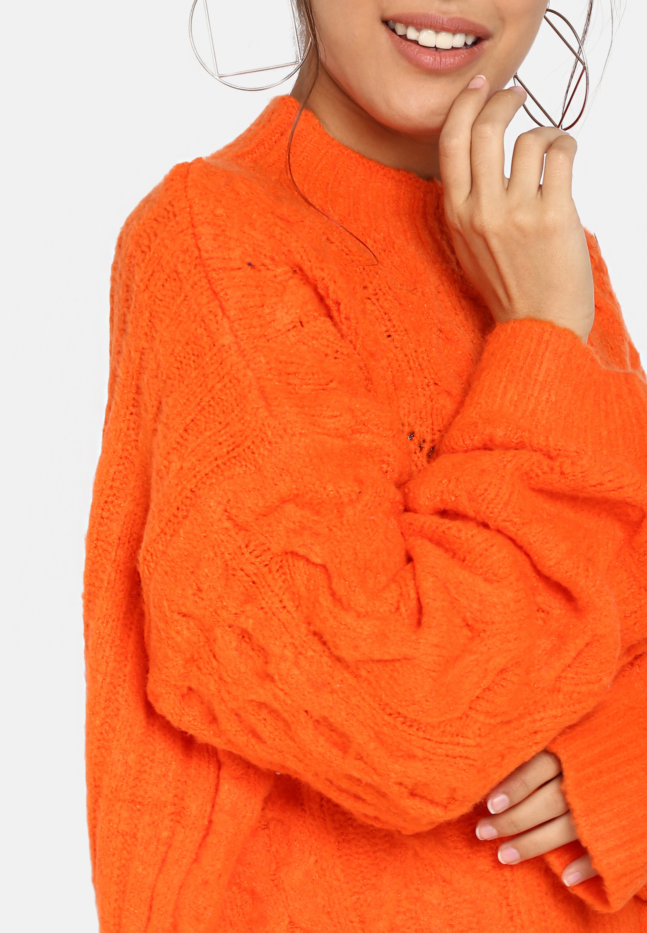 Vêtements Pull-over MYMO en Orange Fluo 