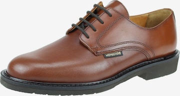 MEPHISTO Lace-Up Shoes in Brown: front