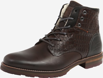 Bottines à lacets BULLBOXER en marron : devant