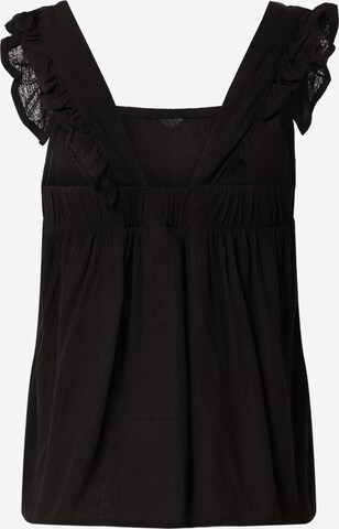 ICHI Top 'MARRAKECH' in Black