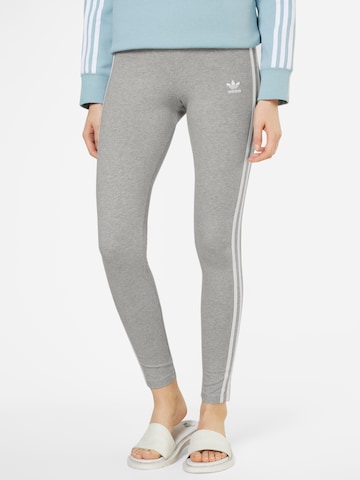 ADIDAS ORIGINALS Skinny Leggings - szürke: elől