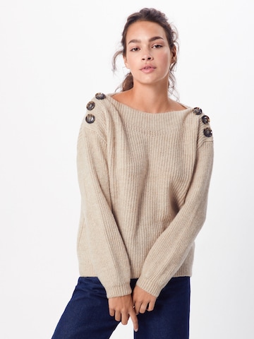 ONLY - Jersey 'JADE' en beige: frente