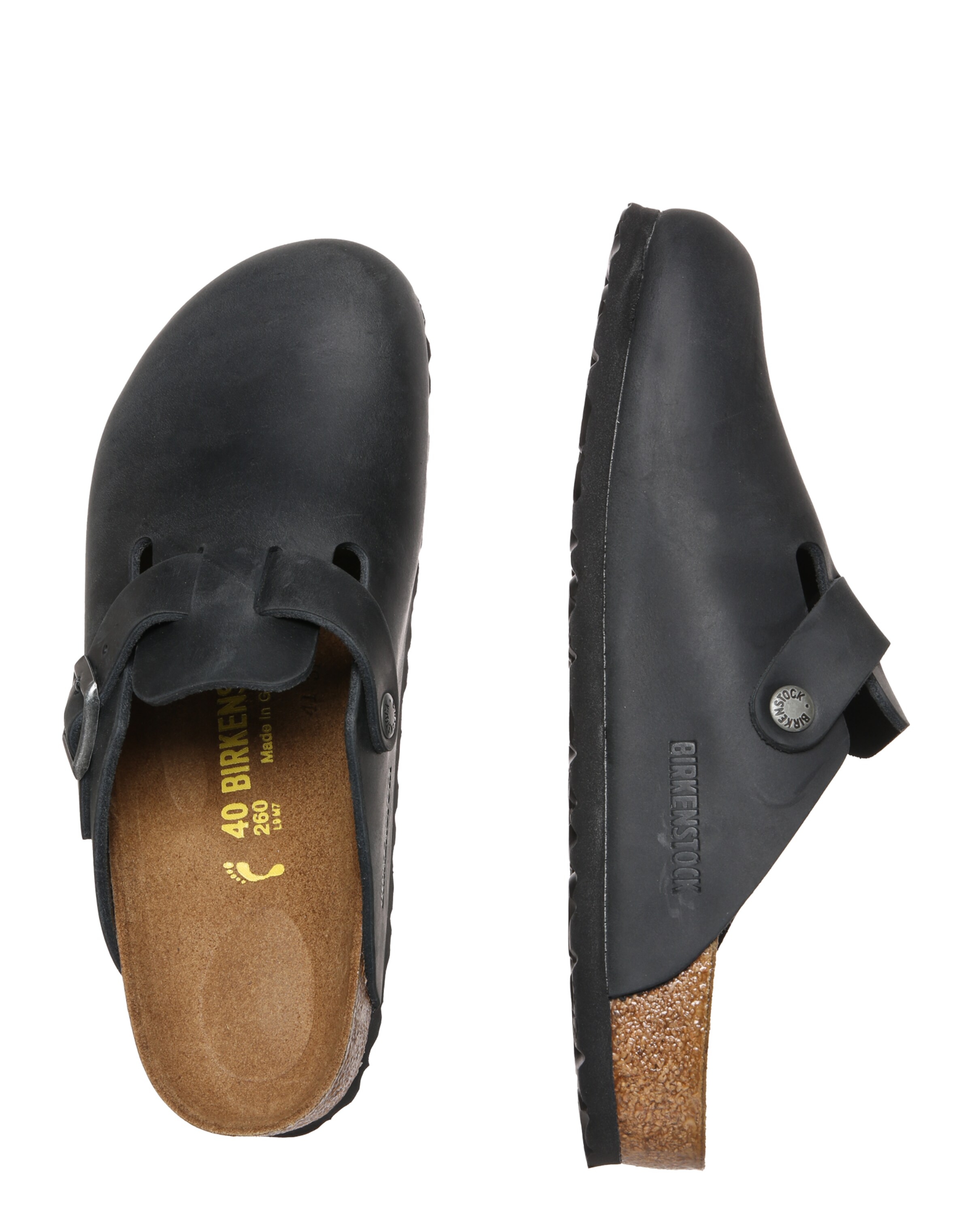 BIRKENSTOCK Μιούλ 'Boston' σε μαύρο