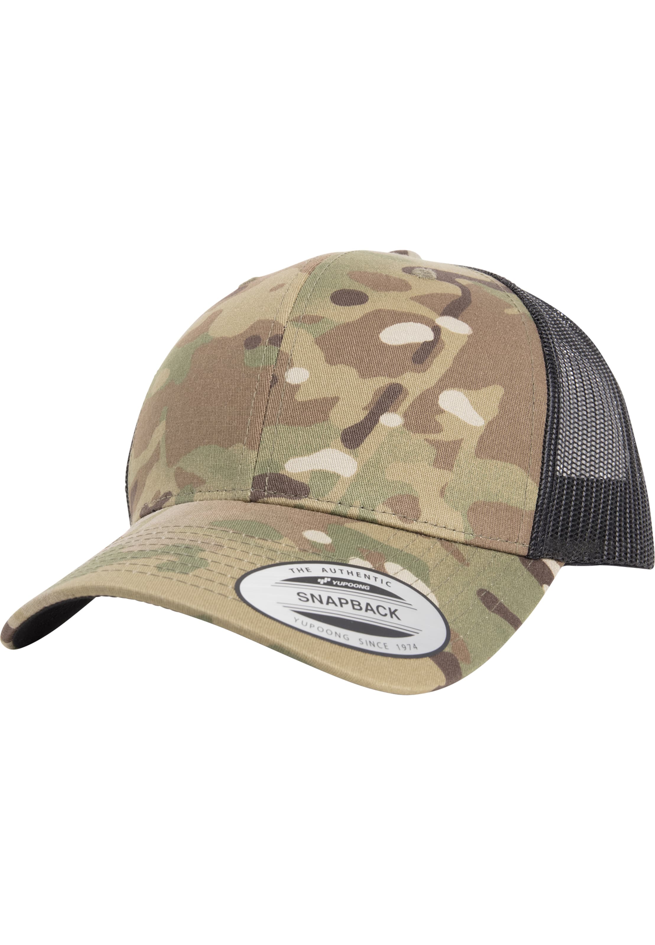 Flexfit Шапка с козирка в бежово: отпред