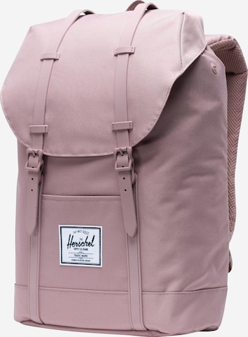 Herschel Backpack 'Retreat' in Pink: front