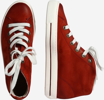 Paul Green High-Top Sneakers in Red