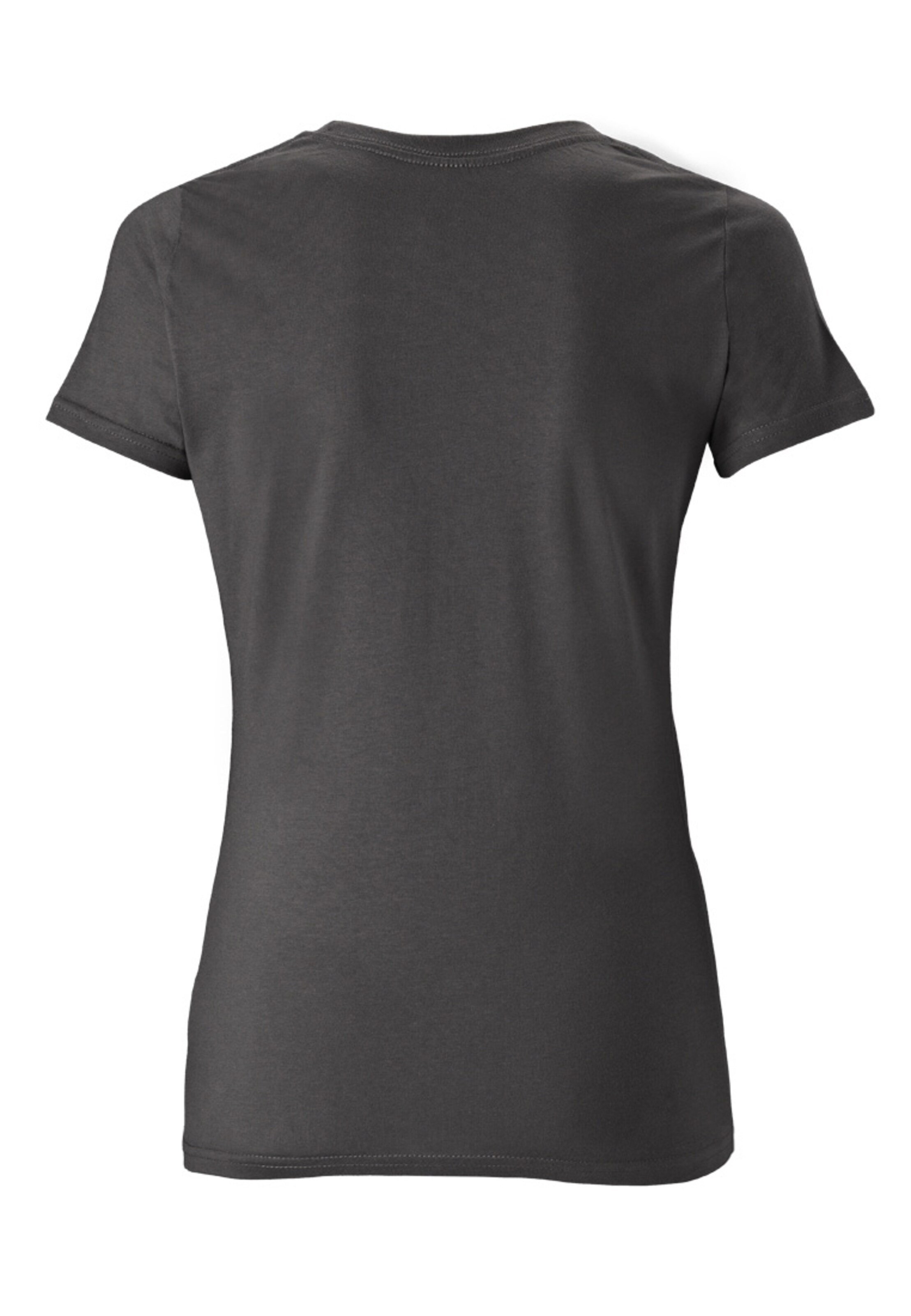 LOGOSHIRT T-Shirt 'Snoopy' in Grau