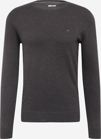 TOM TAILOR Regular fit Sweater in Grey: front