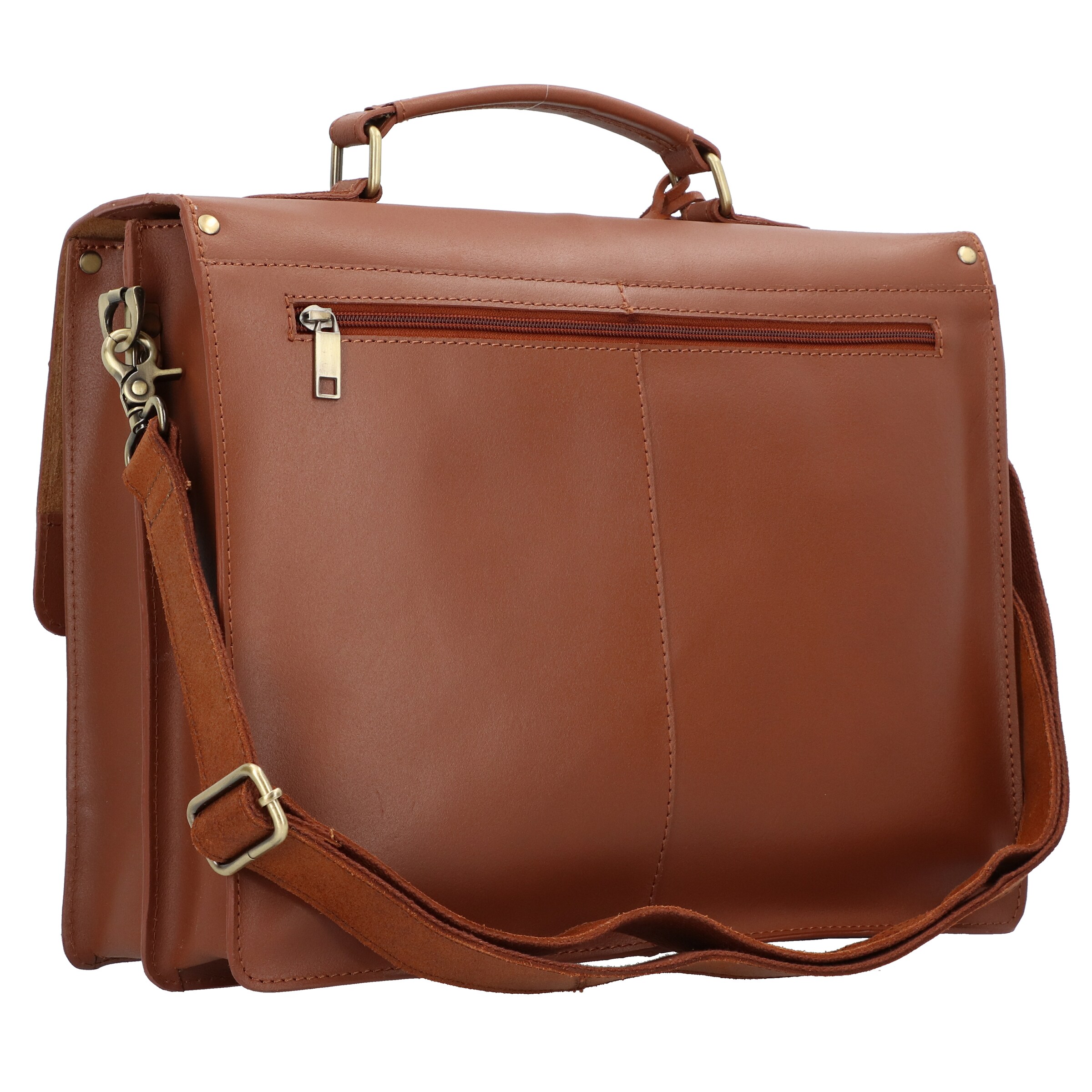 Burkely Document Bag 'Scott' in Brown
