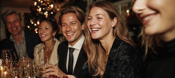 Stylizacje na wykwintną rodzinną kolację