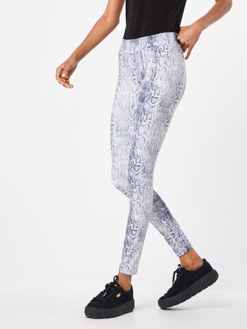 Urban Classics Skinny Leggings in Grey: front