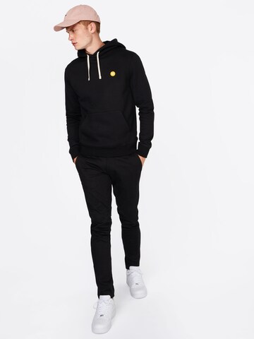 WOOD WOOD Sweatshirt 'Ian' in Schwarz