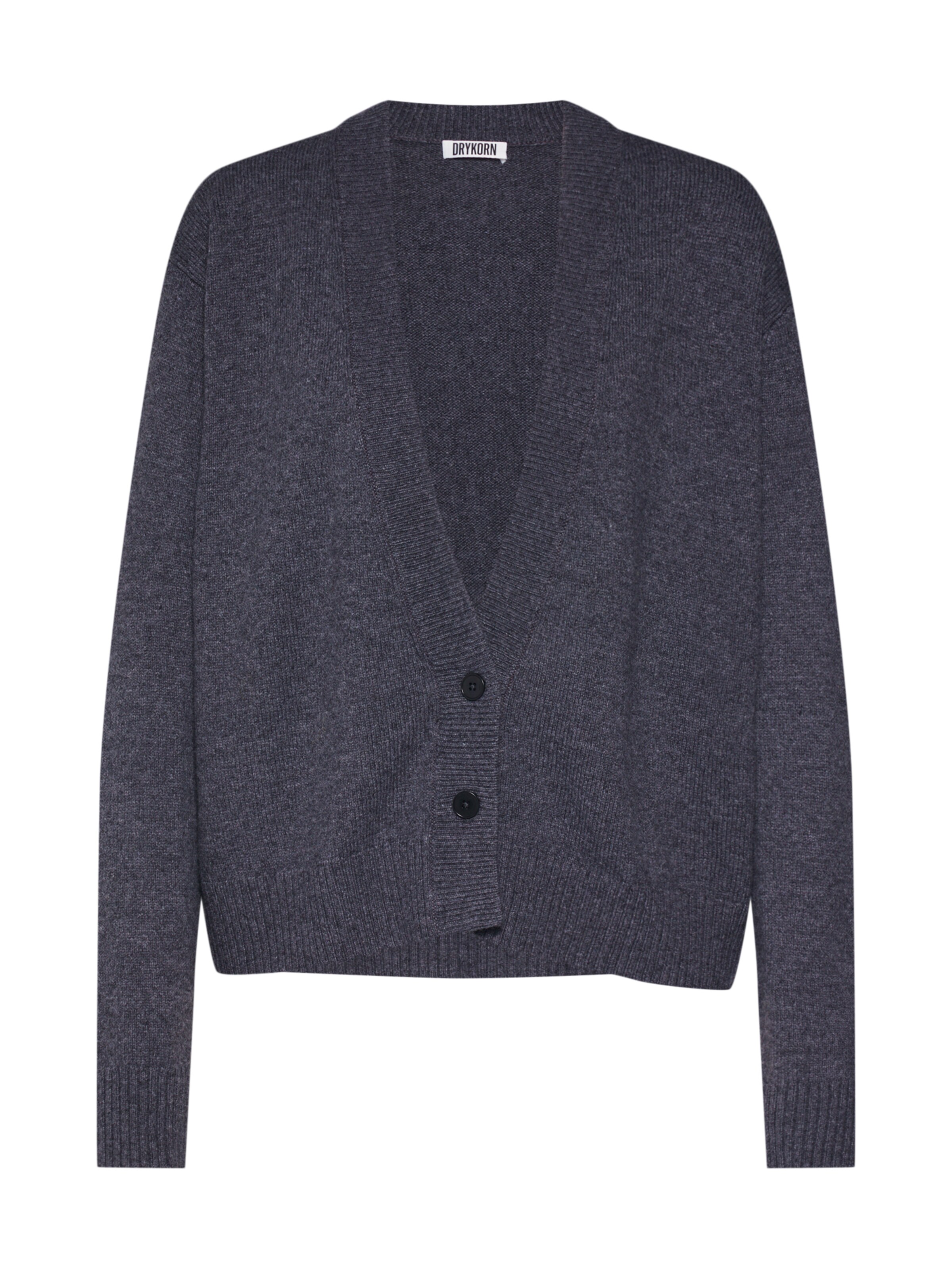 DRYKORN - Gebreid vest 'SONTJE' in de kleur Grijs