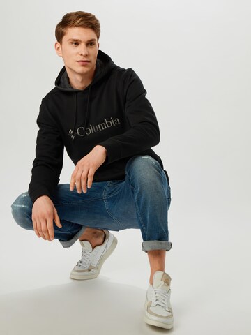 COLUMBIA Regular Fit Sweatshirt in Schwarz