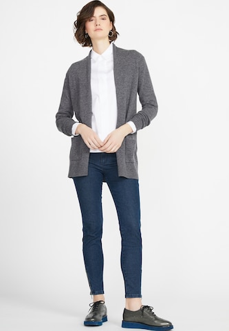 Peter Hahn Knit Cardigan in Grey