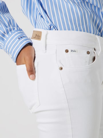 Skinny Jean 'SKI' Polo Ralph Lauren en blanc