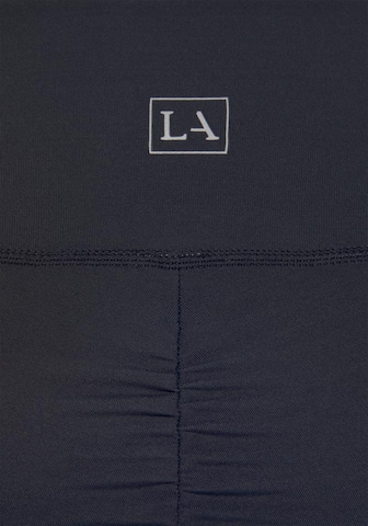 LASCANA ACTIVE Skinny Sporthose in Blau