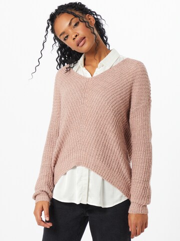 JDY Pullover 'New Megan' in Pink