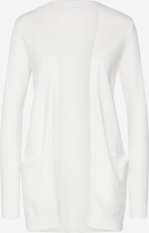VILA Gebreid vest 'Ril' in Wit: voorkant