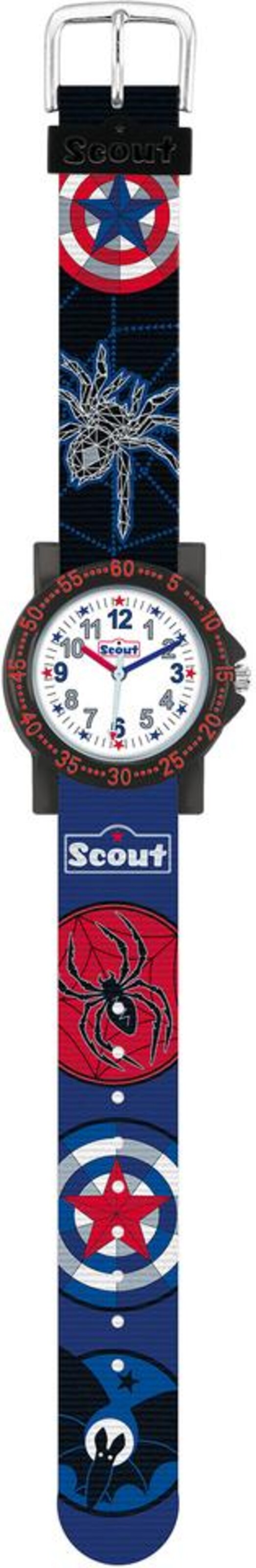 SCOUT Uhr in Blau: Vorderseite