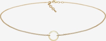 ELLI Necklace 'Kreis' in Gold: front