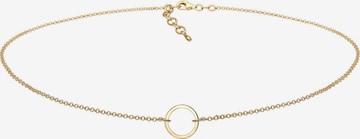 ELLI Choker 'Kreis' in Gold: predná strana