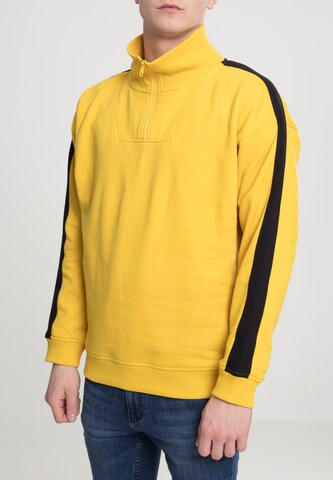 Urban Classics Sweatshirt in Geel