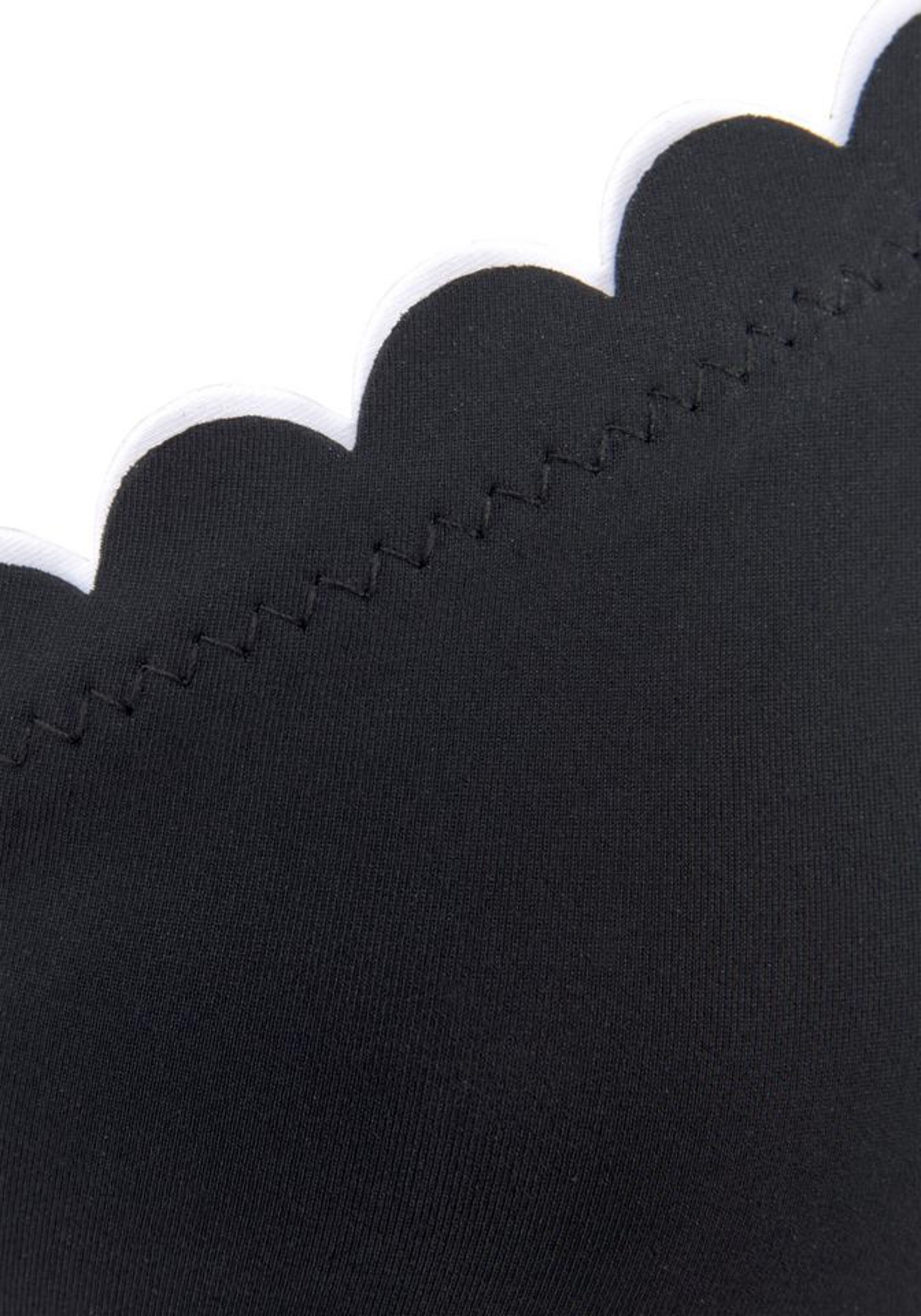 Sutien de tricou Sutien costum de baie 'Camilla' de la LASCANA pe negru