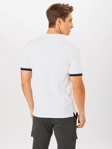 GUESS Poloshirt 'Clancy' in Weiß