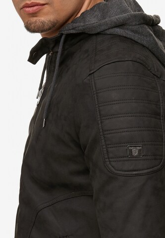 INDICODE JEANS Between-Season Jacket in Grey