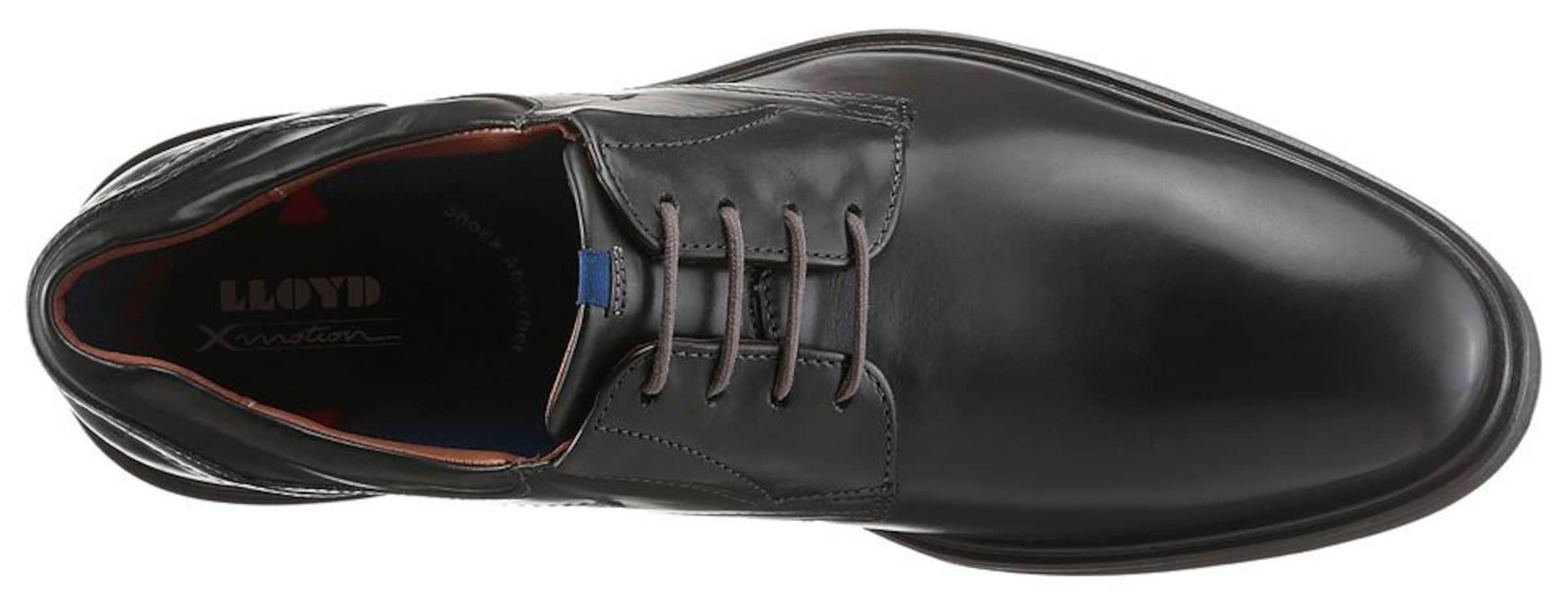 LLOYD Δετό παπούτσι σε μαύρο
