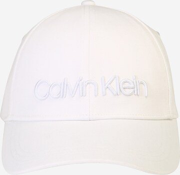 Cappello da baseball di Calvin Klein in bianco