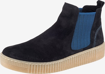 GABOR Chelsea Boots in Blue: front